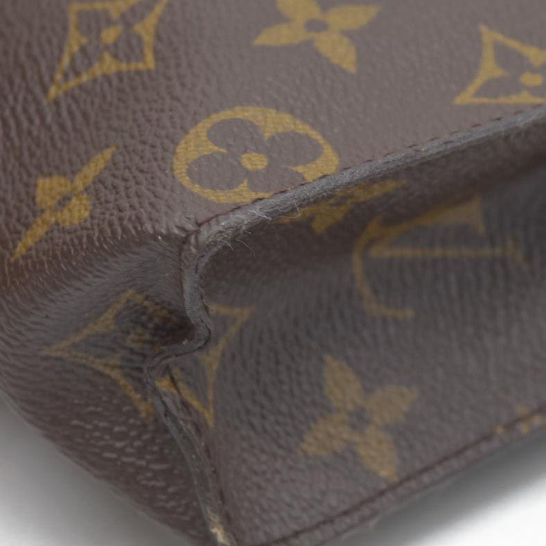 Louis Vuitton Monogram Poche Toilette 26 Cosmetics Pouch Purse  TH01914