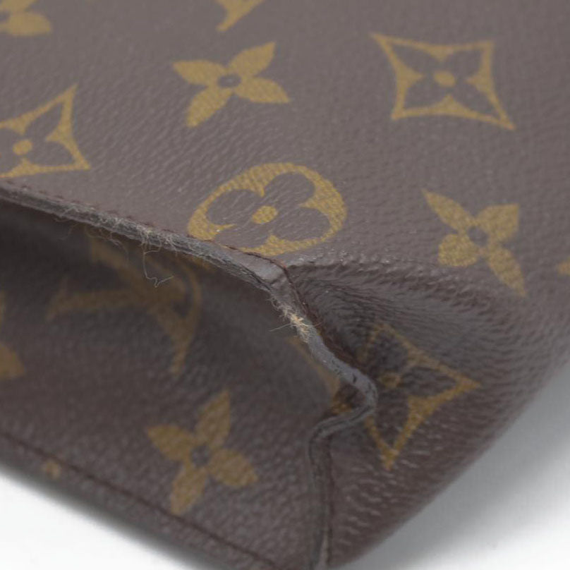 Louis Vuitton Monogram Poche Toilette 26 Cosmetics Pouch Purse  TH01914