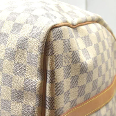 $2700 2007 Louis Vuitton Damier Azur Keepall Bandouliere 55