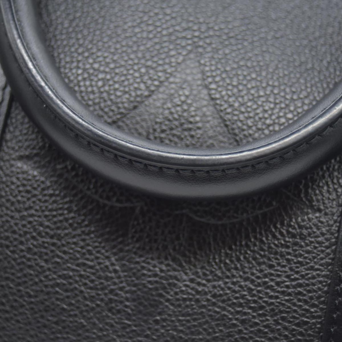 $3900 Louis Vuitton Empreinte Monogram Giant Keepall Bandouliere 45 Black 10020175