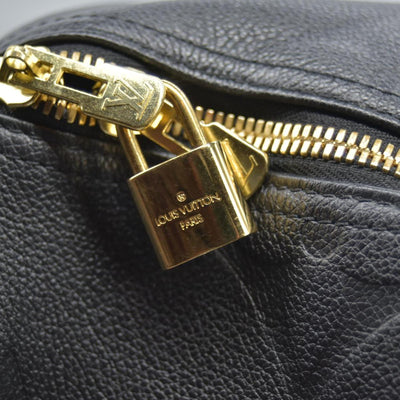 $3900 Louis Vuitton Empreinte Monogram Giant Keepall Bandouliere 45 Black 10020175
