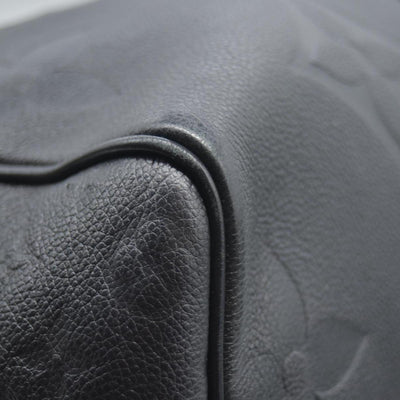 $3900 Louis Vuitton Empreinte Monogram Giant Keepall Bandouliere 45 Black 10020175