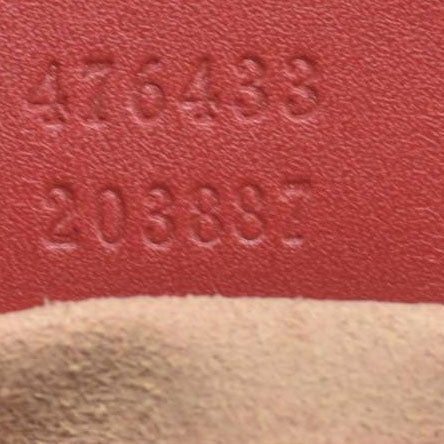 $1550 Gucci Calfskin Matelasse Super Mini GG Marmont Shoulder Bag Hibiscus Red