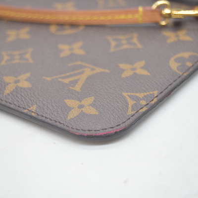 2018 Louis Vuitton Monogram Neverfull MM GM Pochette Pivoine CA4148