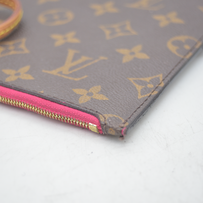 2018 Louis Vuitton Monogram Neverfull MM GM Pochette Pivoine CA4148
