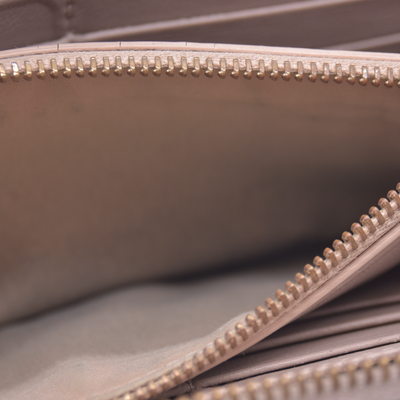 $605 2015 Chloe Long Drew Zip Around Flap Wallet Pink 10021062