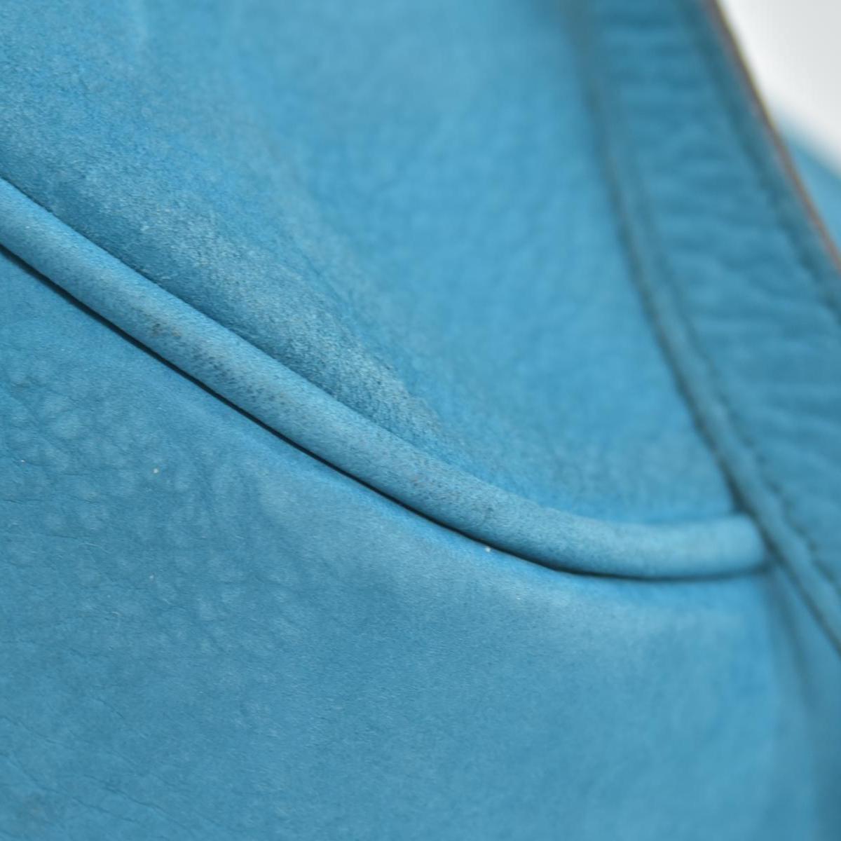 $1490 Gucci  Interlocking G Soho Disco Small Suede Blue