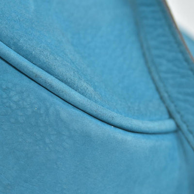 $1490 Gucci  Interlocking G Soho Disco Small Suede Blue