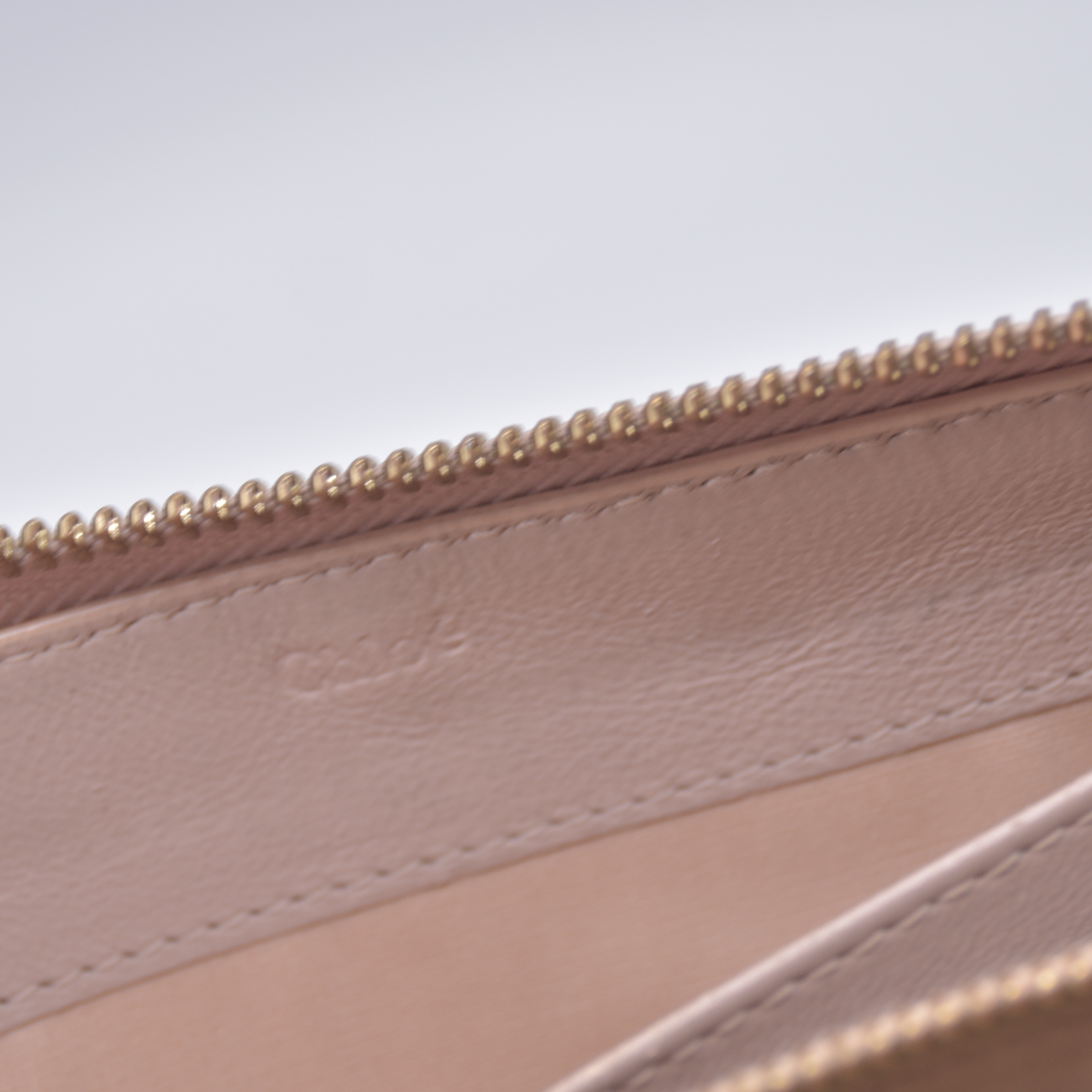 $605 2015 Chloe Long Drew Zip Around Flap Wallet Pink 10021062