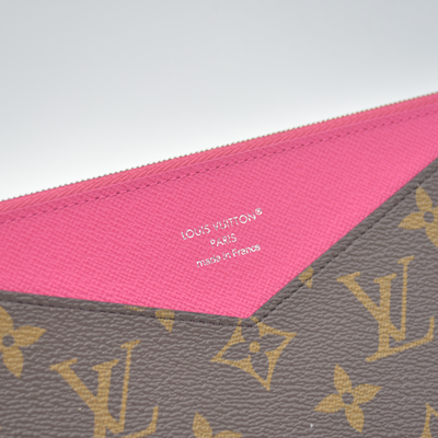Louis Vuitton Calfskin Kirigami Zipped Pouch Insert Pondichery