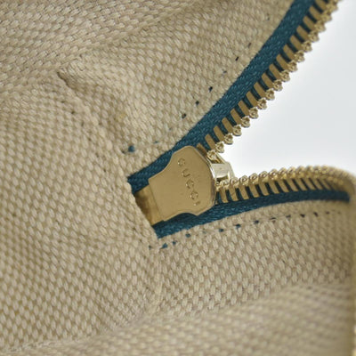 $1490 Gucci  Interlocking G Soho Disco Small Suede Blue