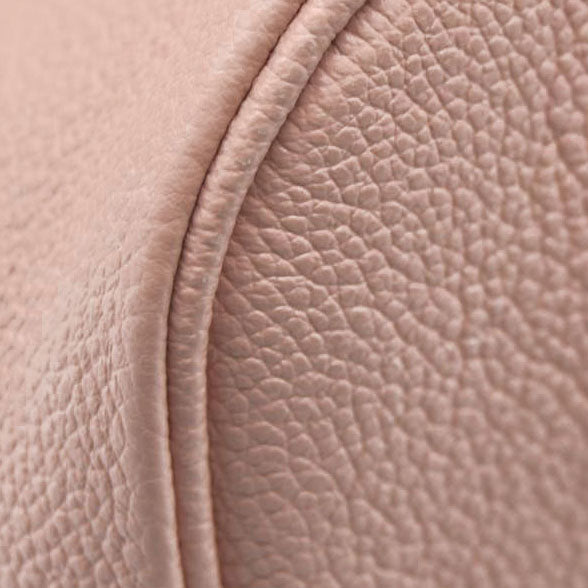 $3050 Louis Vuitton Empreinte Monogram Giant Neverfull MM Trianon Pink Cream