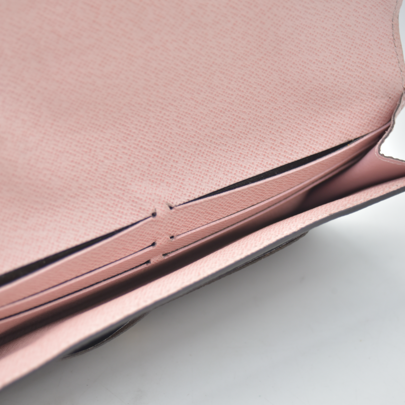 $720 2016 Louis Vuitton Monogram Monogram Jeanne Wallet Rose Ballerine with inserts CA3196