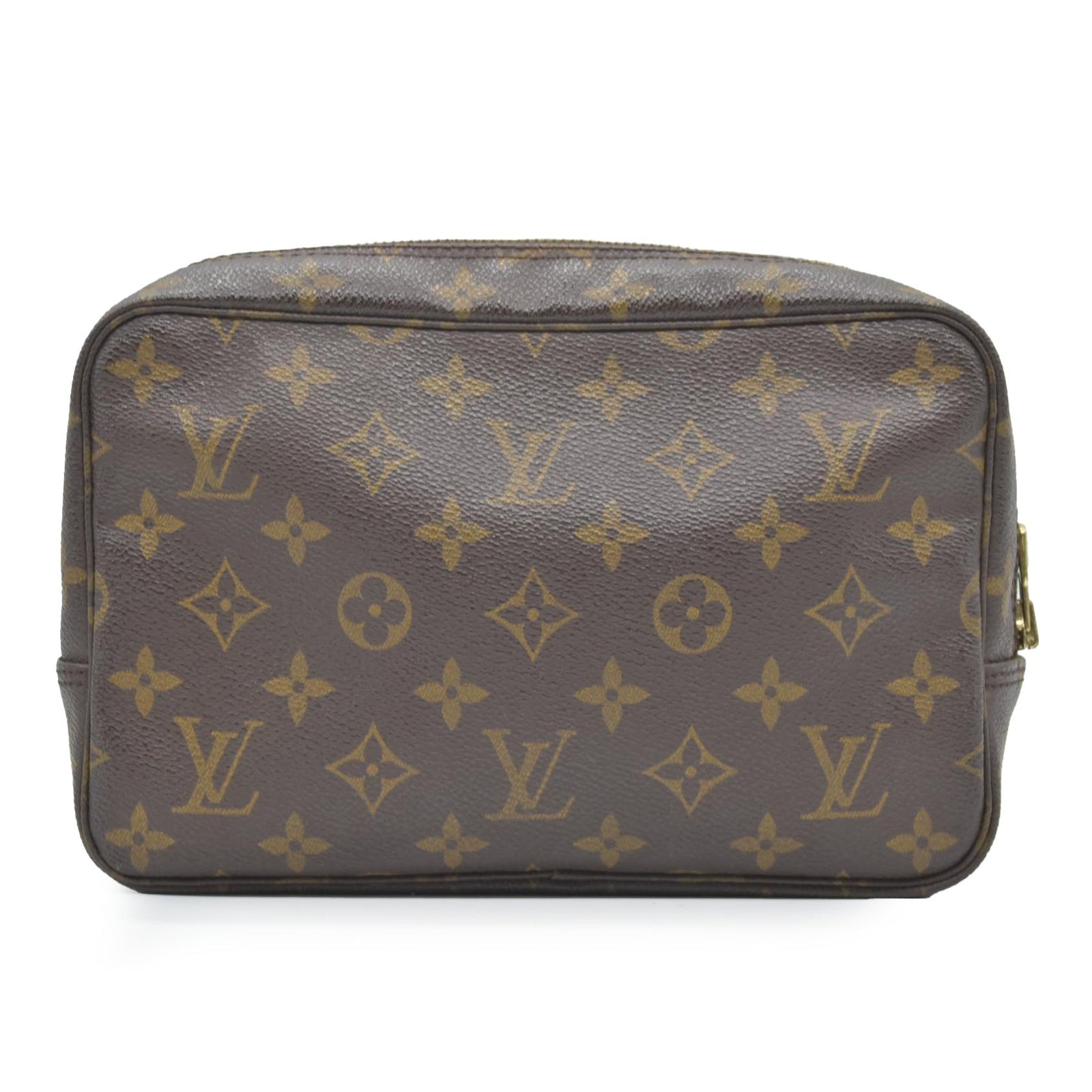 $600 1990 Louis Vuitton Monogram Trousse Toilette 23 Clutch Pouch Bag TH1910