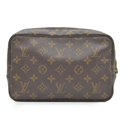 $600 1990 Louis Vuitton Monogram Trousse Toilette 23 Clutch Pouch Bag TH1910