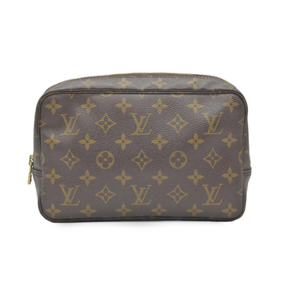 $600 1990 Louis Vuitton Monogram Trousse Toilette 23 Clutch Pouch Bag TH1910