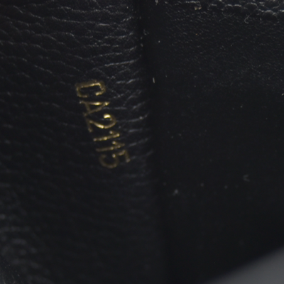 $1060 2015 Louis Vuitton Empreinte Sarah Wallet NM Black CA2115