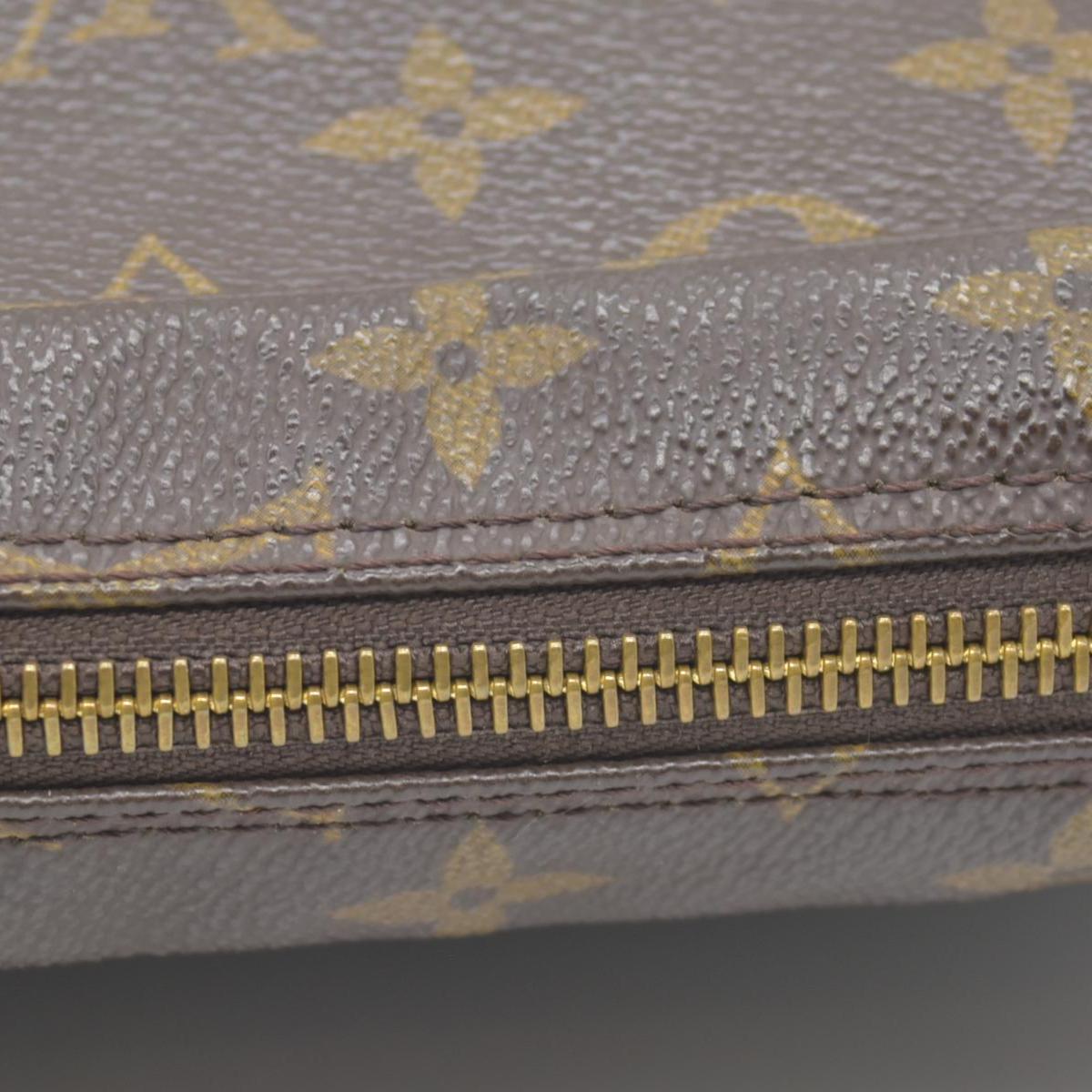 $600 1990 Louis Vuitton Monogram Trousse Toilette 23 Clutch Pouch Bag TH1910