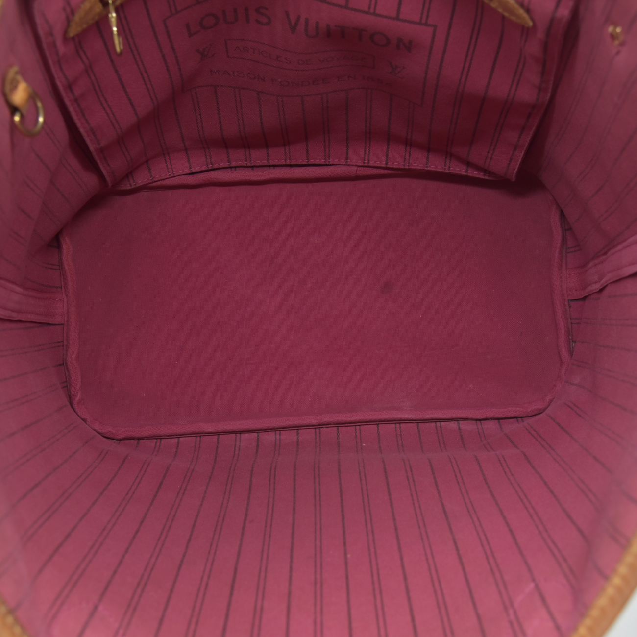 $2240 2018 Louis Vuitton Monogram Neo Neverfull Fuchsia CA4148