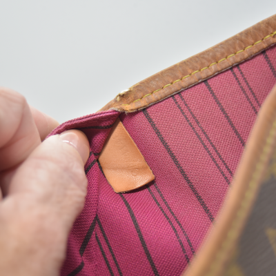 $2240 2018 Louis Vuitton Monogram Neo Neverfull Fuchsia CA4148