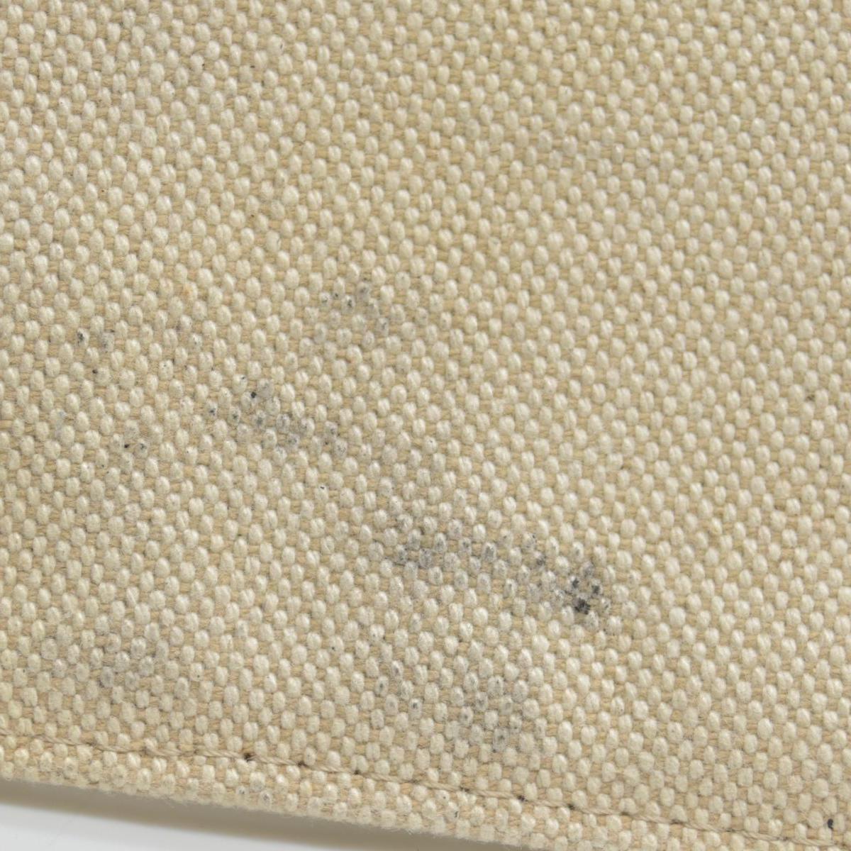 $2490 Burberry Cotton Soft Canvas Calfskin Medium Belt Tote Natural Black