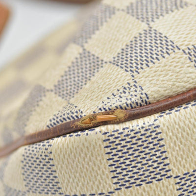 $1270 2012 Louis Vuitton Damier Azur Siracusa PM MI0142