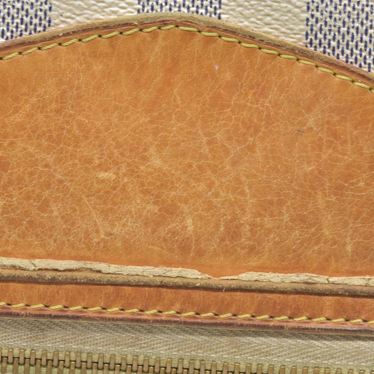 $1270 2012 Louis Vuitton Damier Azur Siracusa PM MI0142