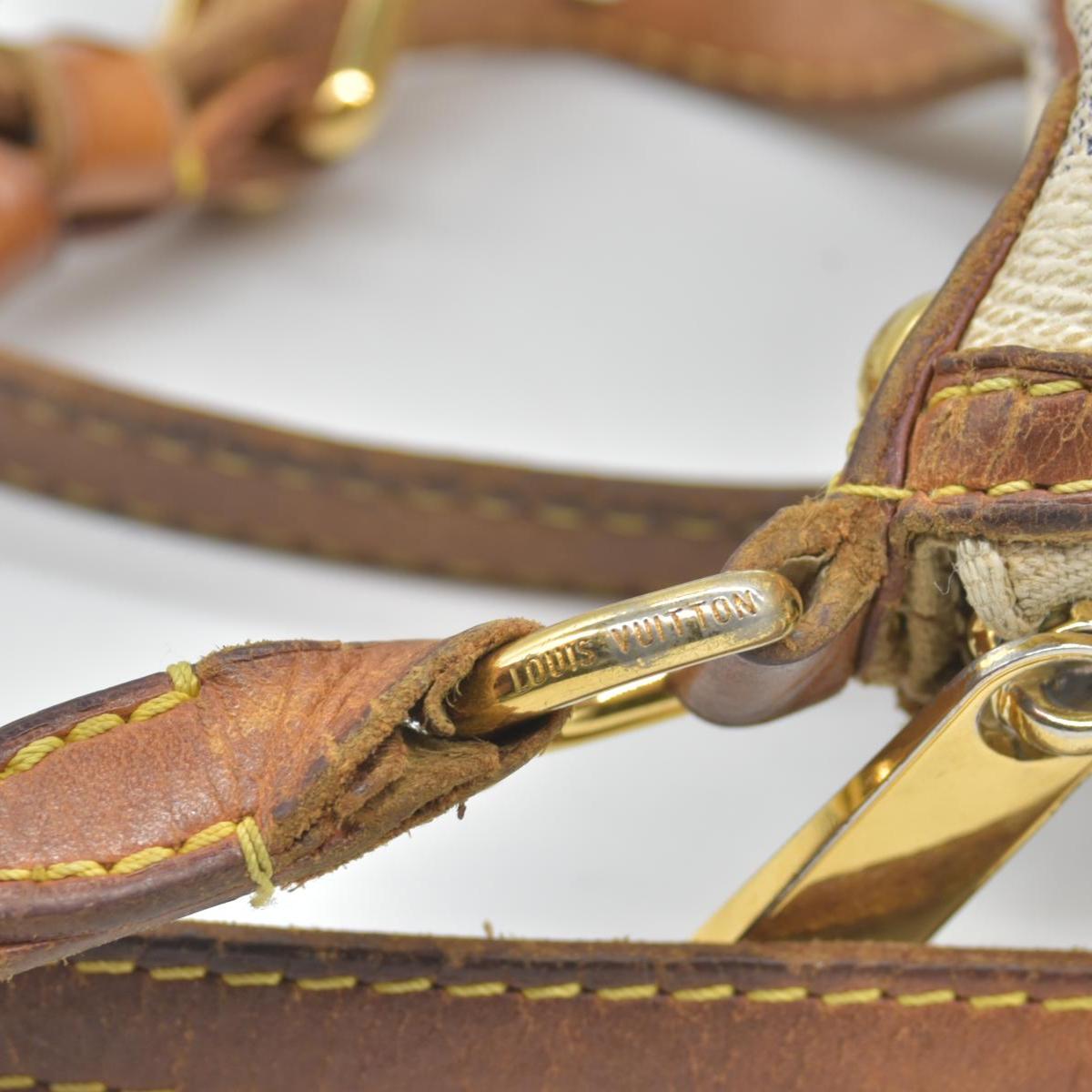 $1270 2012 Louis Vuitton Damier Azur Siracusa PM MI0142