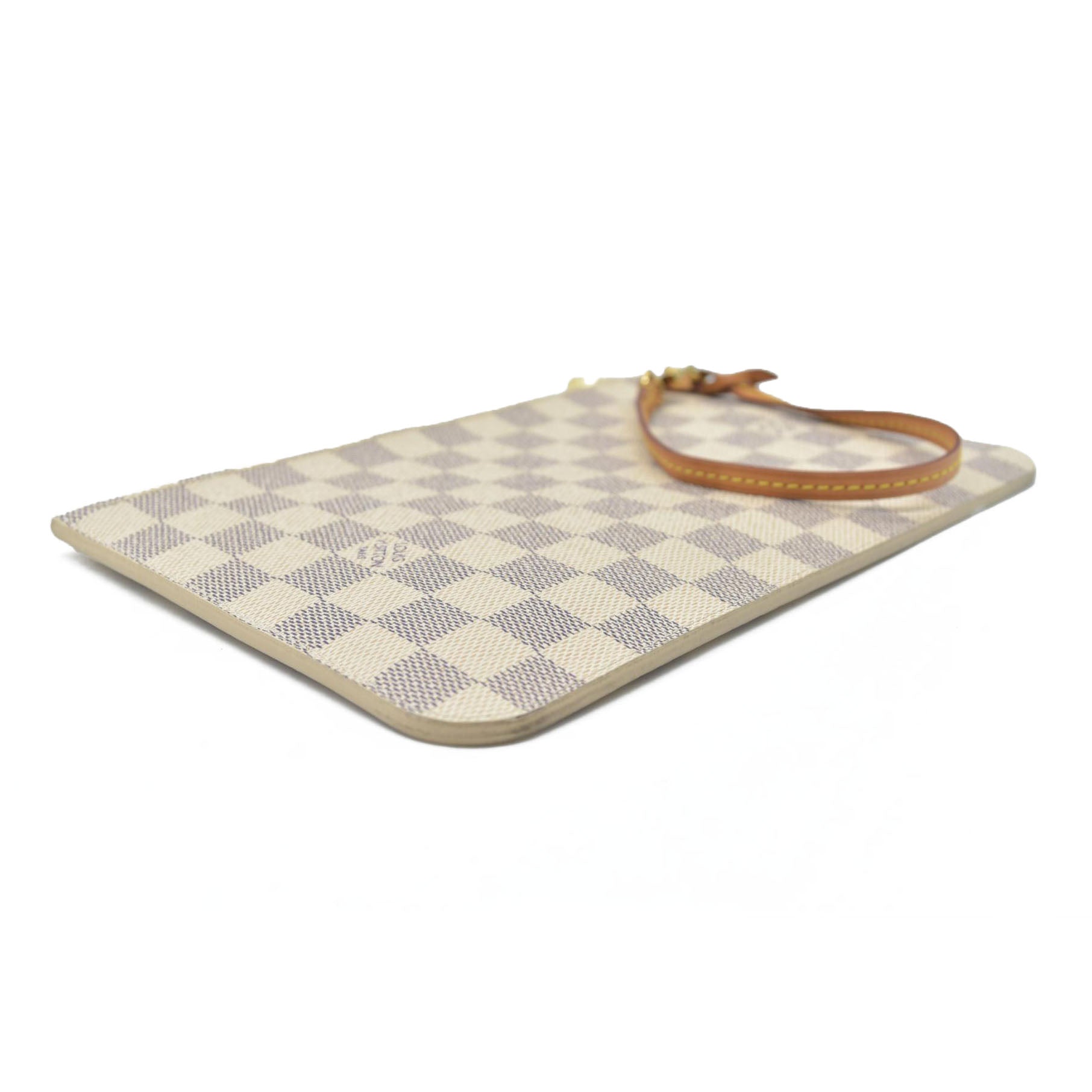 Louis Vuitton Damier Azur Neverfull GM MM Pochette FL3167 Rose Ballerine