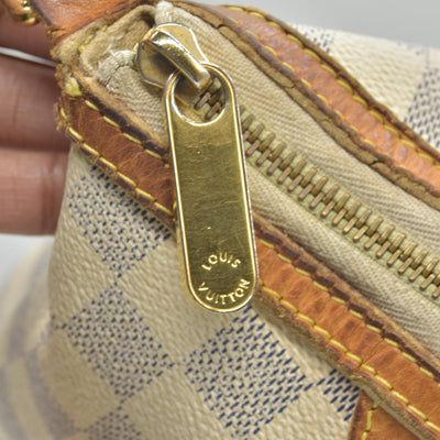 $1270 2012 Louis Vuitton Damier Azur Siracusa PM MI0142