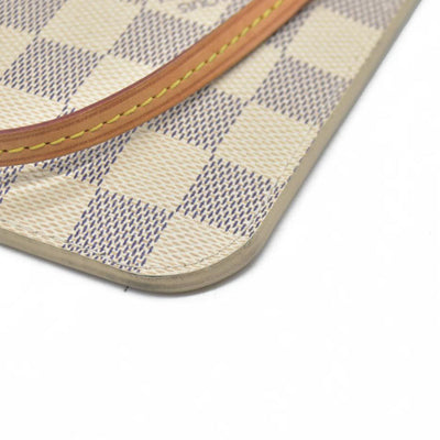 Louis Vuitton Damier Azur Neverfull GM MM Pochette FL3167 Rose Ballerine