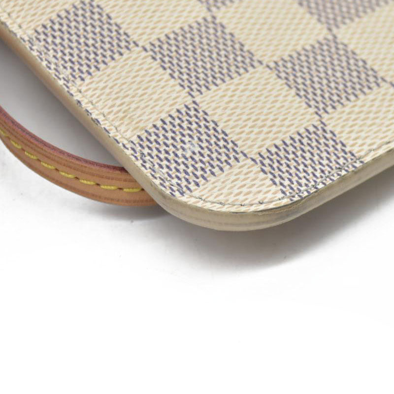 Louis Vuitton Damier Azur Neverfull GM MM Pochette FL3167 Rose Ballerine