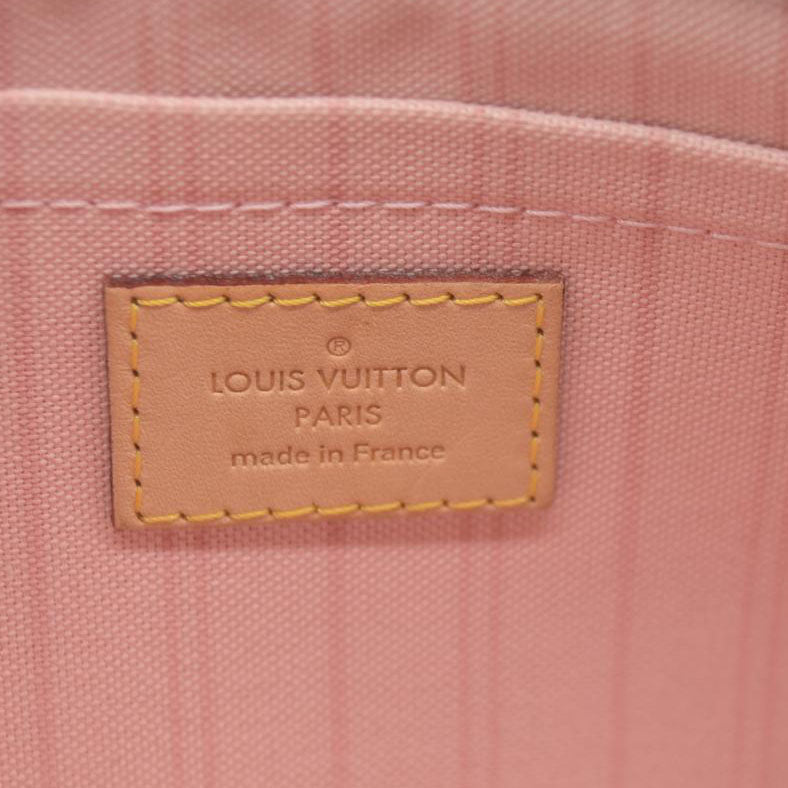 Louis Vuitton Damier Azur Neverfull GM MM Pochette FL3167 Rose Ballerine