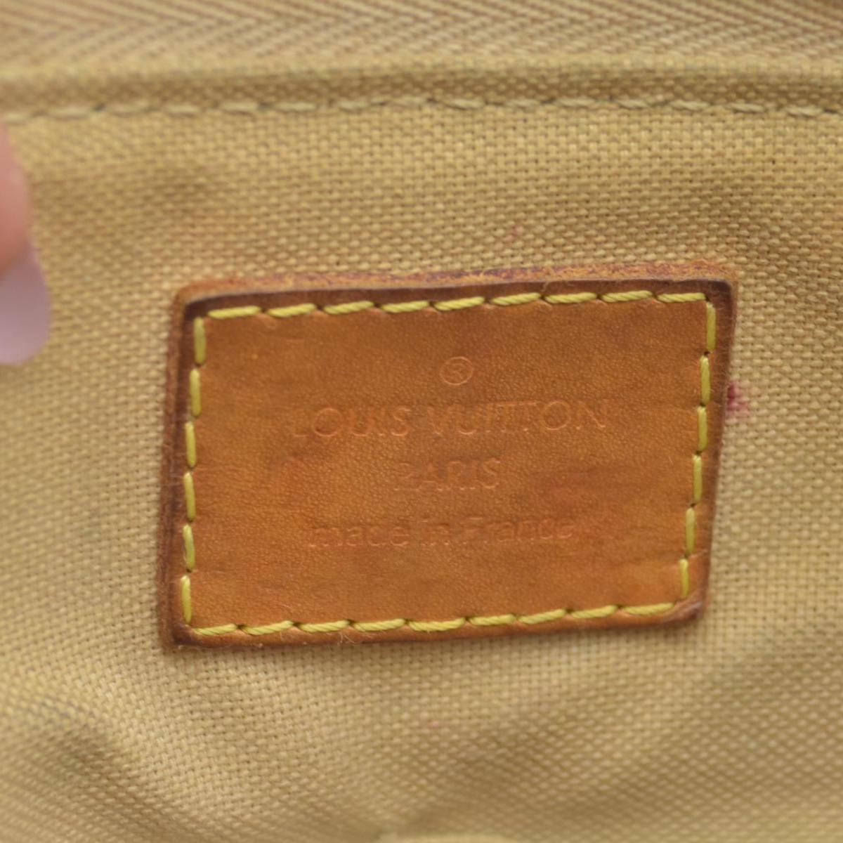 $1270 2012 Louis Vuitton Damier Azur Siracusa PM MI0142