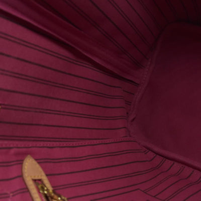 $2170 Louis Vuitton  Monogram Neo Neverfull MM Fuchsia