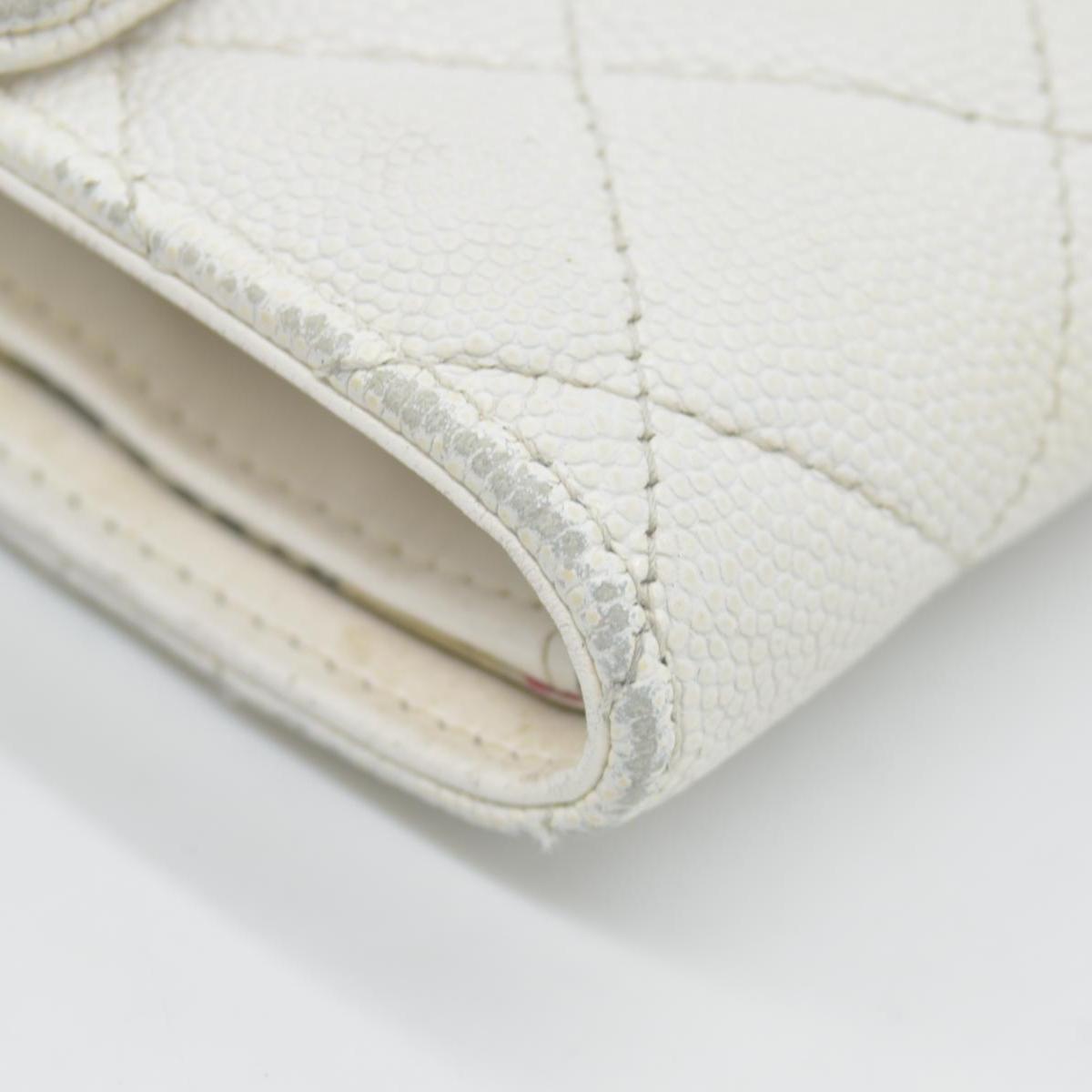 Chanel  Flap Trifold Interlocking CC Logo Wallet