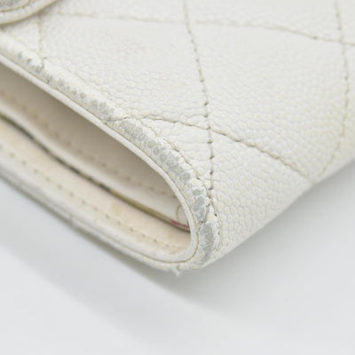 Chanel  Flap Trifold Interlocking CC Logo Wallet