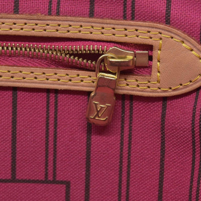 $2170 Louis Vuitton  Monogram Neo Neverfull MM Fuchsia