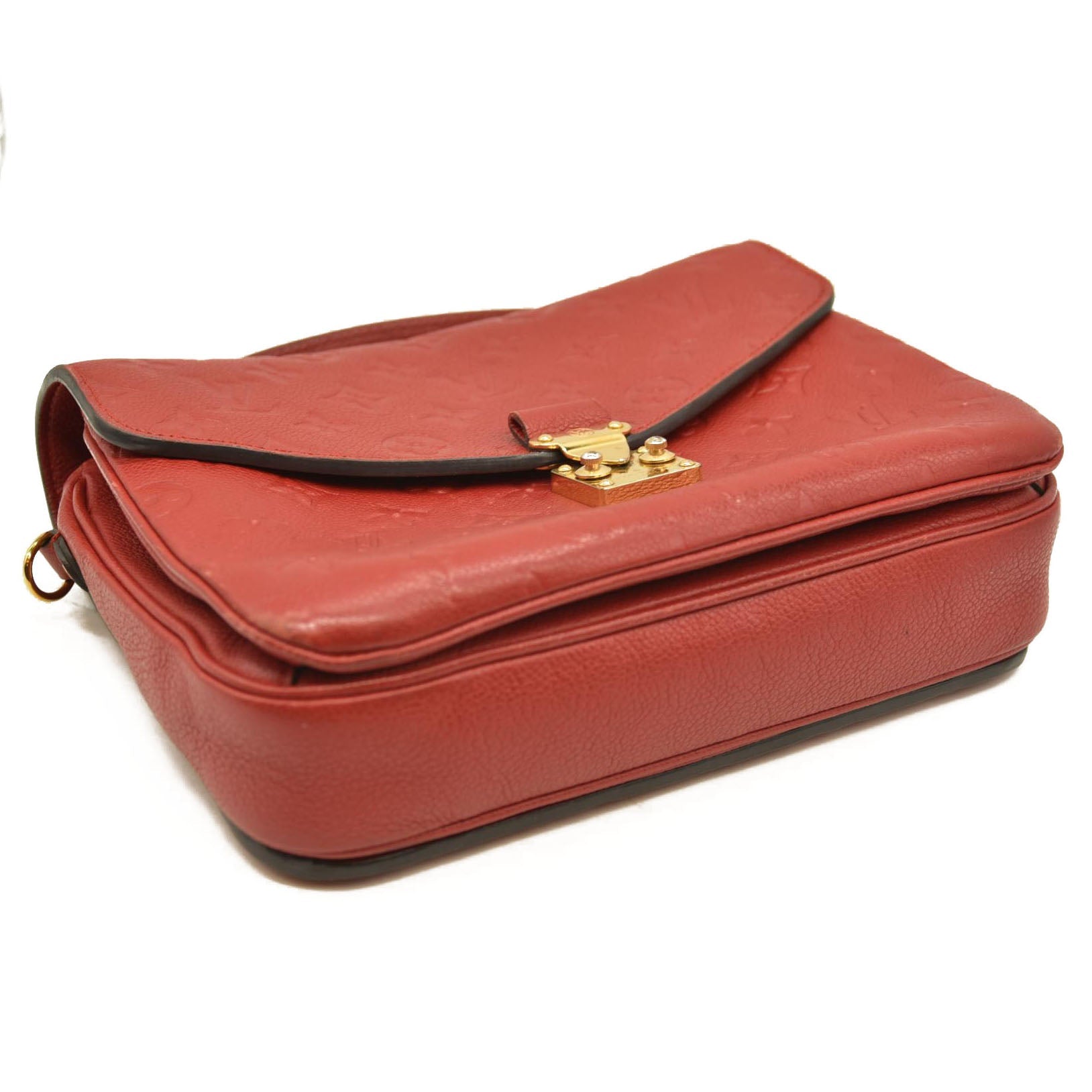 Louis Vuitton  Empreinte Pochette Metis Scarlet