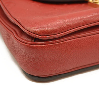 Louis Vuitton  Empreinte Pochette Metis Scarlet