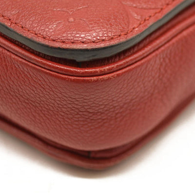 Louis Vuitton  Empreinte Pochette Metis Scarlet