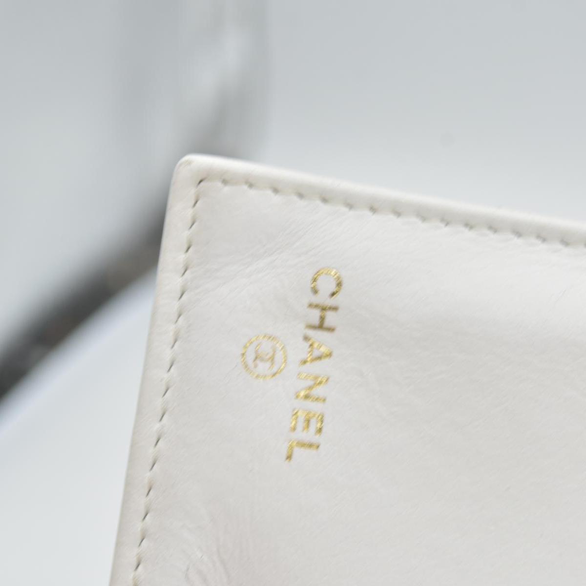 Chanel  Flap Trifold Interlocking CC Logo Wallet