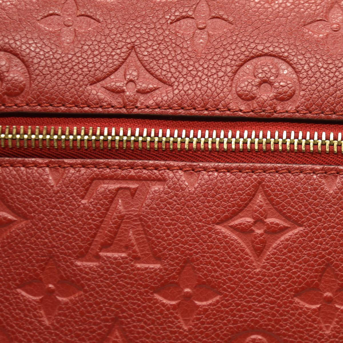 Louis Vuitton  Empreinte Pochette Metis Scarlet