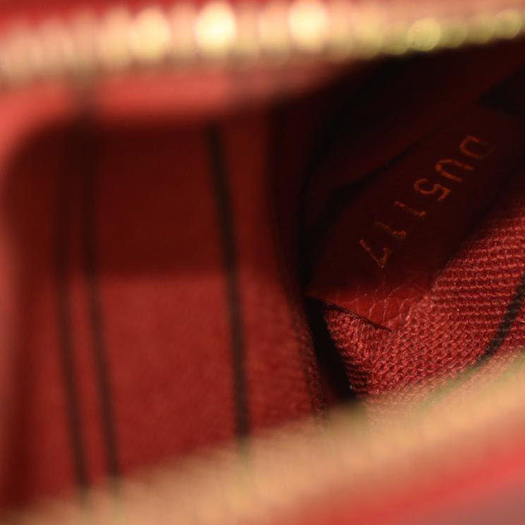 Louis Vuitton  Empreinte Pochette Metis Scarlet