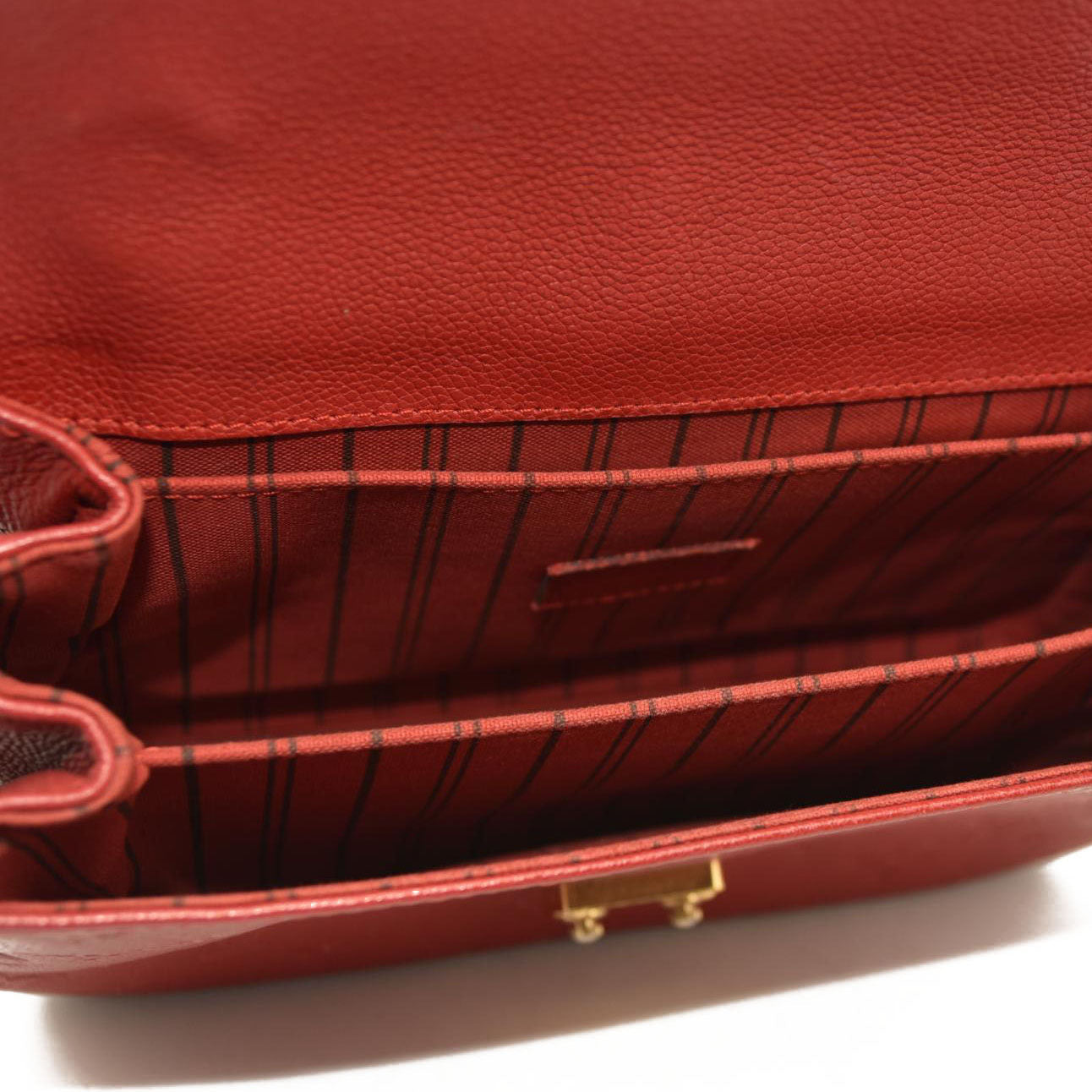 Louis Vuitton  Empreinte Pochette Metis Scarlet