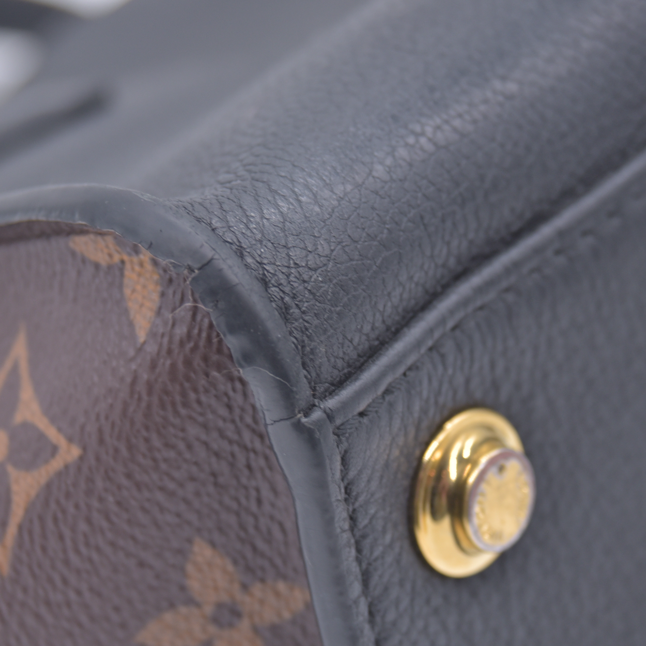 $4700 RFID Louis Vuitton Monogram On My Side PM Shoulder Bag 10021057