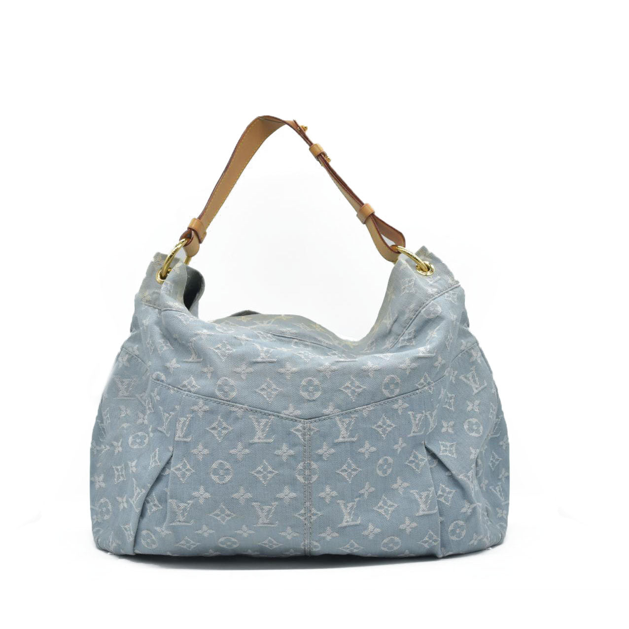$2000 Louis Vuitton Denim Daily GM Blue Clair
