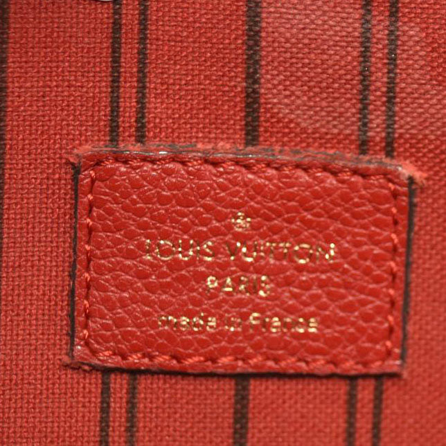 Louis Vuitton  Empreinte Pochette Metis Scarlet