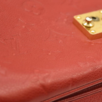 Louis Vuitton  Empreinte Pochette Metis Scarlet