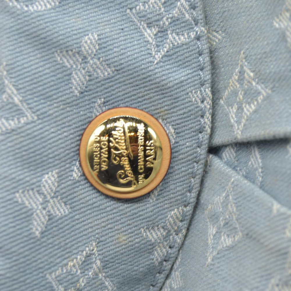 $2000 Louis Vuitton Denim Daily GM Blue Clair